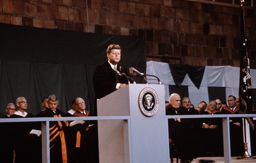 President John F. Kennedy: Remarks at Amherst College-1